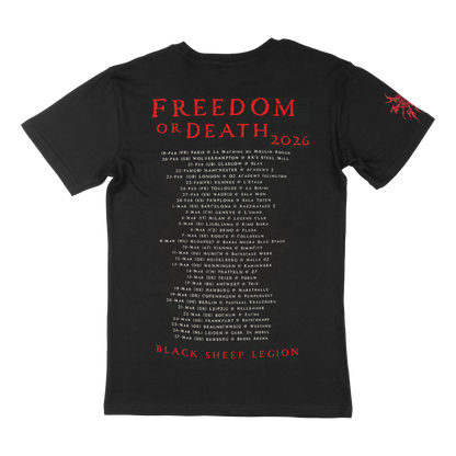 Freedom or Death Tour 2026 - T-Shirt