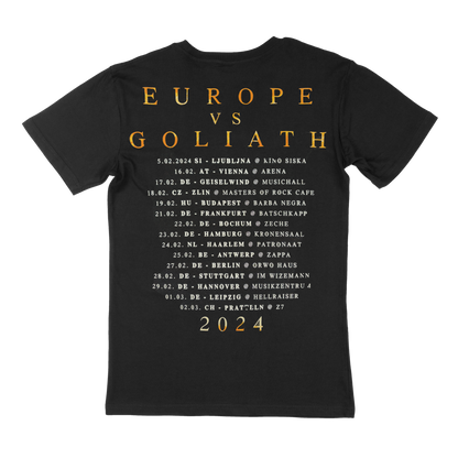 Europe vs Goliath Tour 2024 - T-Shirt